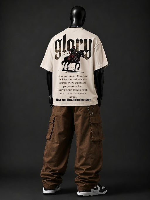 NEXTWIN Legacy Glory Oversized T-Shirt | Premium Streetwear | 240 GSM Cotton